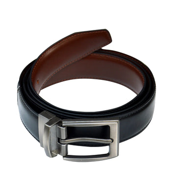 Men's Leather Reversible Belts Black & Brown | Western-Attire shoppingbox