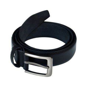 Black Men’s Leather Belt – Timeless Classic | Western-Attire G-Leather